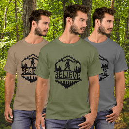 BigFoot Sasquatch Funny Squatchy Forest Vintag T-Shirt