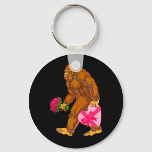 Bigfoot Sasquatch Funny Valentinstag Liebe Schlüsselanhänger