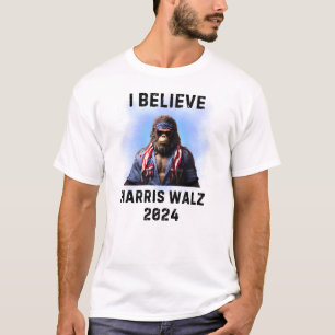 BIGFOOT SASQUATCH FÜR HARRIS WALZ 2024 T-Shirt