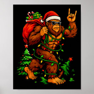 Bigfoot Sasquatch Für Männer Opa Jungen Kinder Wei Poster