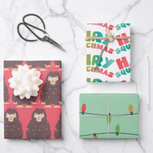 Bigfoot Sasquatch Geschenkpapier Set