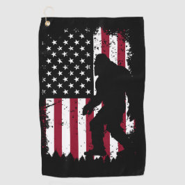 Bigfoot  – Sasquatch Golf Bag  Golfhandtuch