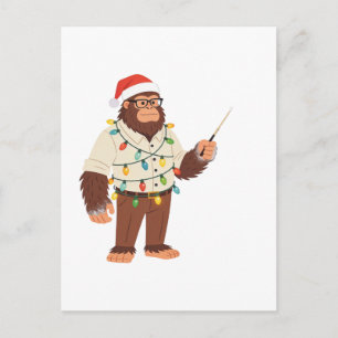 Bigfoot Sasquatch Krankenschwester Weihnachten Pfl