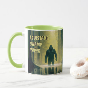 Bigfoot Sasquatch Louisiana Swamp Ding anpassen Tasse