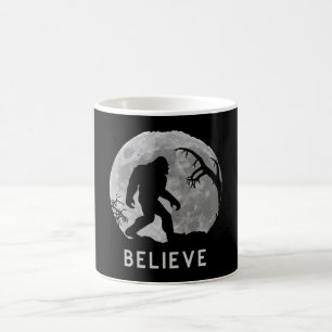 Bigfoot Sasquatch Moon Yeti Glauben Kaffeetasse