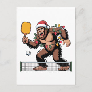 Bigfoot Sasquatch Pickleball Weihnachten 2026