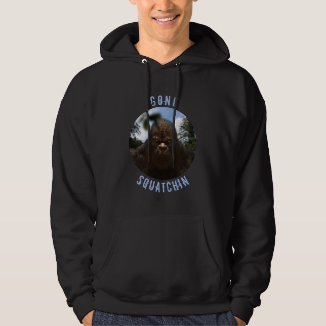 BIGFOOT SASQUATCH-PORTRAGIE HOODIE (Vorderseite)