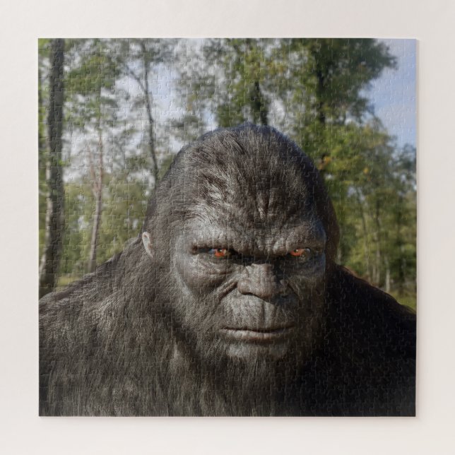 BIGFOOT SASQUATCH-PORTRAGIE PUZZLE (Vertikal)