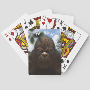 BIGFOOT SASQUATCH-PORTRAGIE SPIELKARTEN