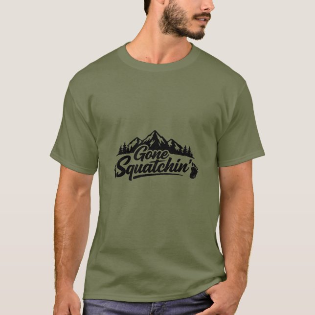 Bigfoot Sasquatch T-Shirt (Vorderseite)