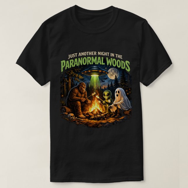 Bigfoot Sasquatch T-Shirt (Design vorne)