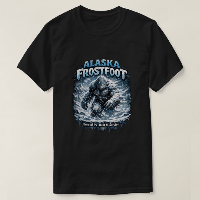 Bigfoot Sasquatch T-Shirt (Design vorne)