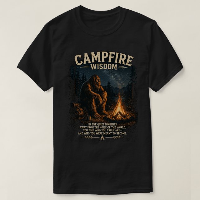 Bigfoot Sasquatch T-Shirt (Design vorne)