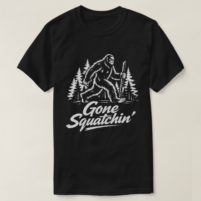 Bigfoot Sasquatch T-Shirt (Design vorne)