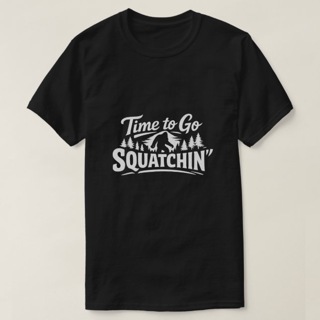 Bigfoot Sasquatch T-Shirt (Design vorne)