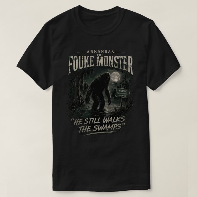 Bigfoot Sasquatch T-Shirt (Design vorne)