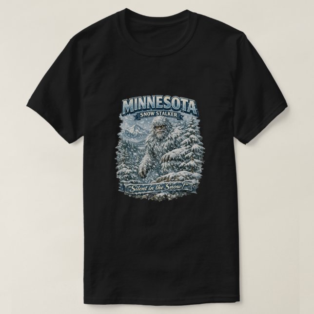 Bigfoot Sasquatch T-Shirt (Design vorne)
