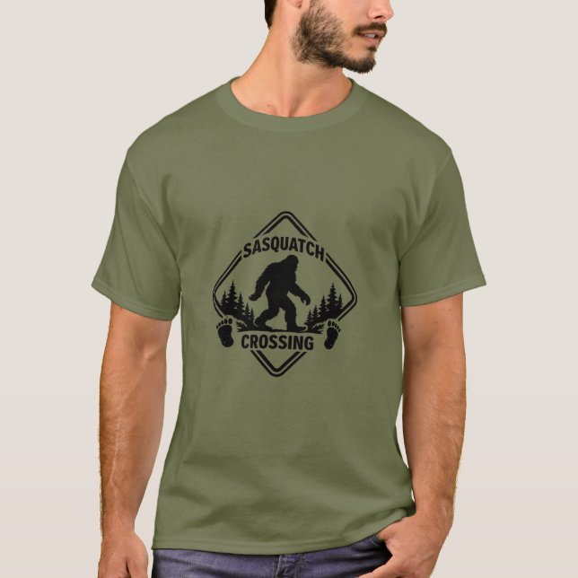 Bigfoot Sasquatch T-Shirt (Vorderseite)