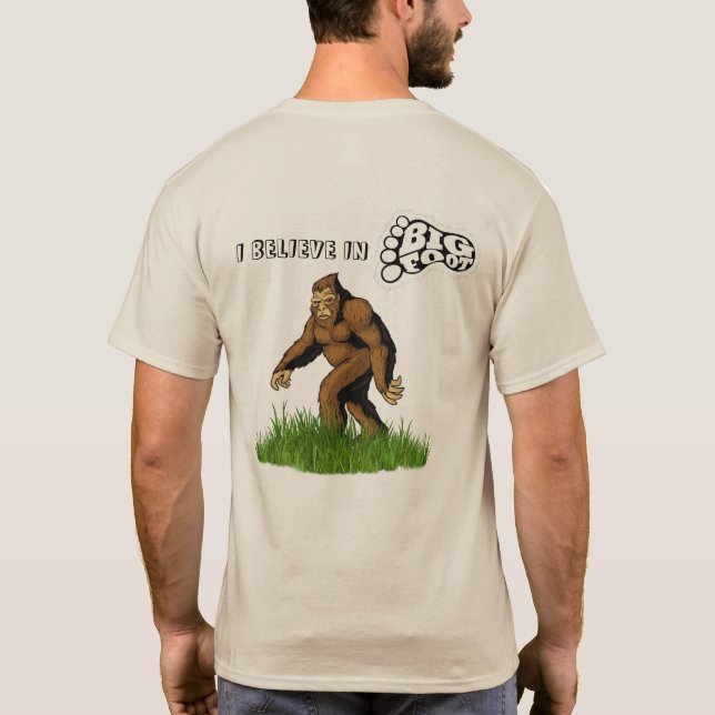Bigfoot Sasquatch T-Shirt (Rückseite)