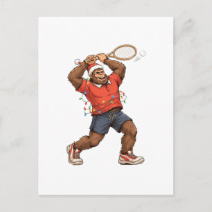 Bigfoot Sasquatch Tennis Weihnachten 2026 Feiertag