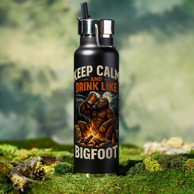Bigfoot Sasquatch Trinkflasche ( Außenbereich (gedreht))