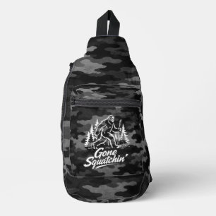 Bigfoot Sasquatch Umhängetasche Crossbody Bag