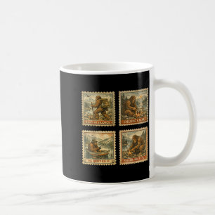 Bigfoot Sasquatch Wandern Angeln Camping Vater Kaffeetasse