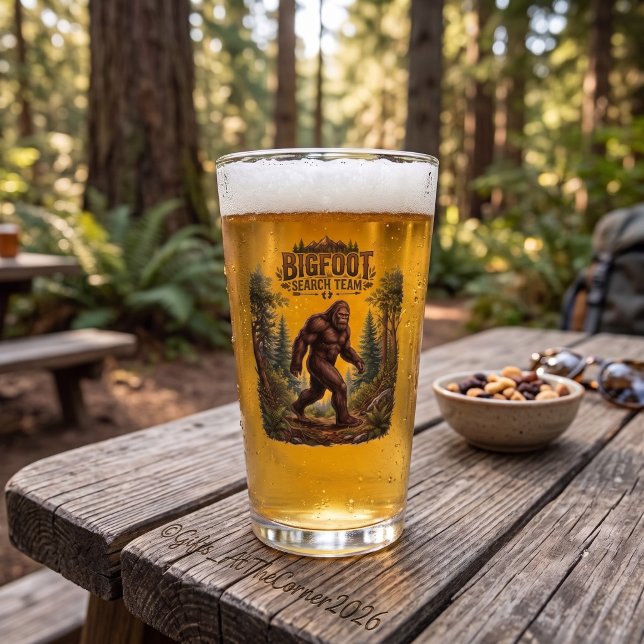 Bigfoot Sasquatch Wandersuche-Team Glas (Von Creator hochgeladen)