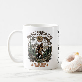 Bigfoot Sasquatch Wandersuche-Team Kaffeetasse
