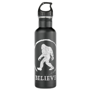 Bigfoot Sasquatch Yeti Glauben Edelstahlflasche