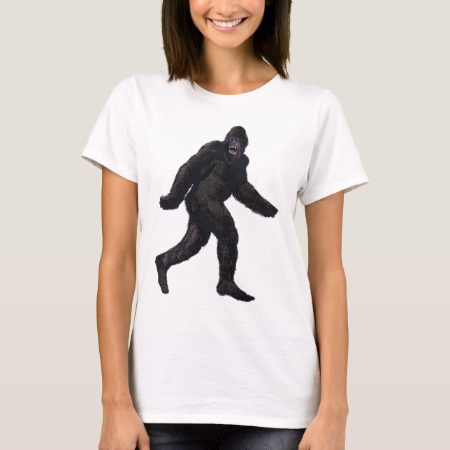 Bigfoot Sasquatch Yetti T-Shirt (Vorderseite)