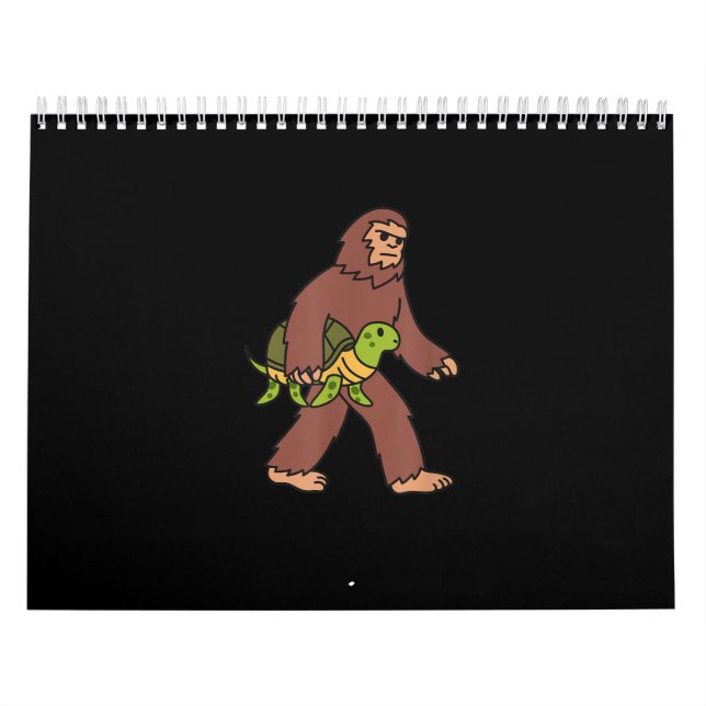 Bigfoot Schildkröte Kalender (Titelbild)