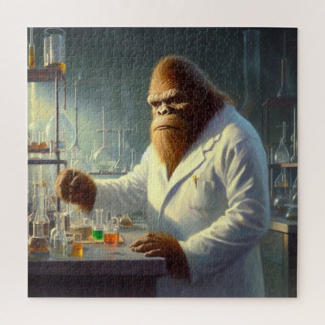 Bigfoot Scientist Puzzle (Vertikal)