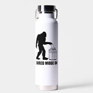 Bigfoot Shirt Mode On Trinkflasche