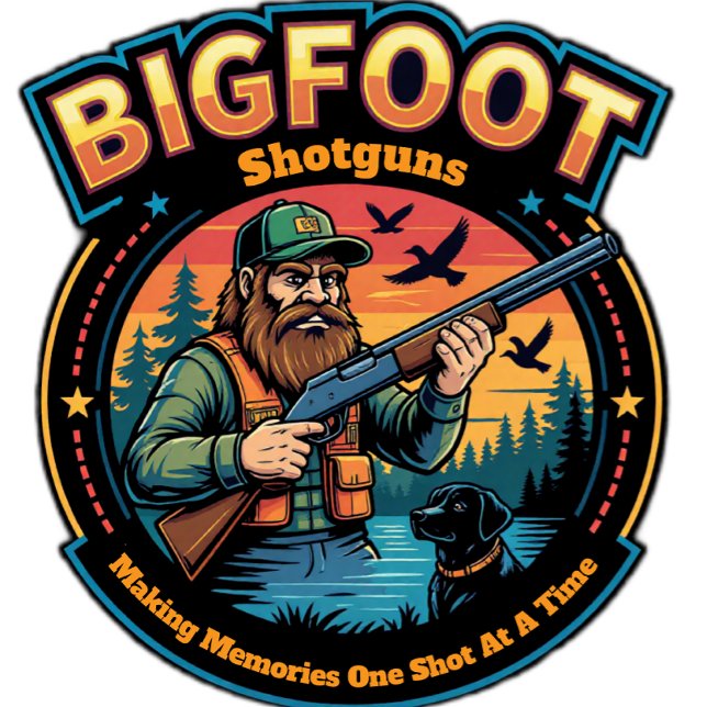 Bigfoot Shotguns Making Memories  T-Shirt (Von Creator hochgeladen)