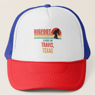 Bigfoot-Sichtung in Travis Texas Truckerkappe