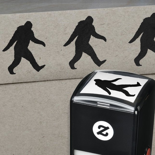 Bigfoot Silhouette Sasquatch Squatchy Permastempel (Von Creator hochgeladen)