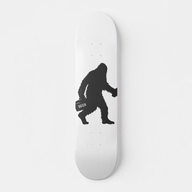 Bigfoot-Silhouette Skateboard (Vorne)
