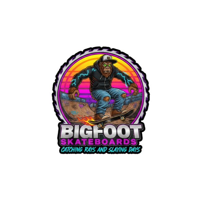 Bigfoot Skateboards-Fangen von Strahlen und Tötung Skateboard (Von Creator hochgeladen)