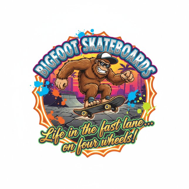 Bigfoot Skateboards-Life In The Fastlane Skateboard (Von Creator hochgeladen)