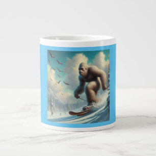 Bigfoot Skiing Jumbo-Tasse