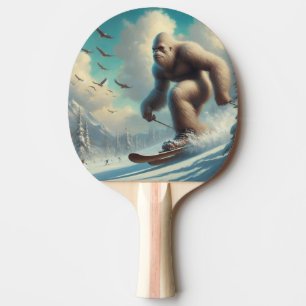 Bigfoot Skiing Tischtennis Schläger