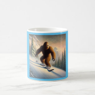 Bigfoot Snowboarding Kaffeetasse