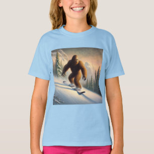 Bigfoot Snowboarding T-Shirt