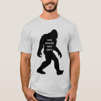 Bigfoot Social Distance World Champ T - Shirt