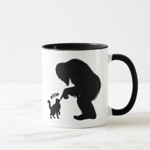 Bigfoot Spielende Langhaar-Katze Boop Tasse