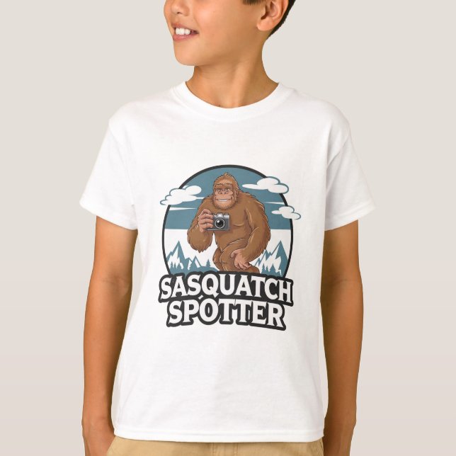 Bigfoot Spotter T-Shirt (Vorderseite)