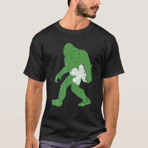 Bigfoot St Patrick's Day, Irish Bigfoot T-Shirt