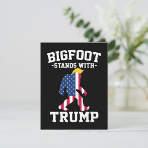 Bigfoot steht bei den Wahlen 2024 unter Trump Dankeskarte