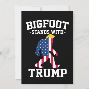 Bigfoot steht bei den Wahlen 2024 unter Trump Einladung